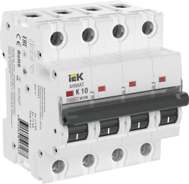 ARMAT Авт. выкл. M10N 4P K 10А IEK