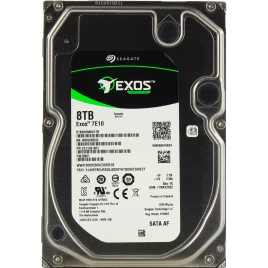 Жесткий диск/ RECERTIFIED HDD Seagate SATA 8Tb  Exos 7E10  7200 6Gb/s