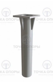 Закладная деталь к опоре ОГК -4,0, 6,0 ФМ-0,108-1,50, фл. 190, мц. 140, 4 отв., 19 мм.Г к-т крепежа