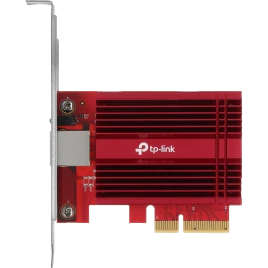 Сетевой адаптер/ 10 Gigabit PCI-E network adapter, 1 PCI Express 3.0 X4 interface, 1 100/1000/10000Mbps Ethernet port, come with Low-Profile and Full-Height Brackets