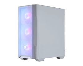 Корпус ПК без блока питания/ Case MSI MAG FORGE M100R, Mini-Tower, TG, 4x120mm ARGB, 2xUSB 2.0, 1xUSB 3.0, mATX, mITX White