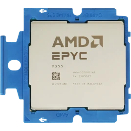 Процессор серверный/ CPU SP5 AMD EPYC 9355 (32C/64T, 3.55/4.4GHz, 256MB, 280W) OEM