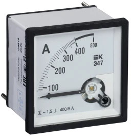 Амперметр Э47 400/5А кл. точн. 1,5 96х96мм