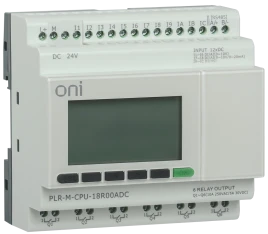 Микро ПЛК PLR-M. CPU DI12/DO06(R) 24В DC ONI