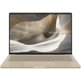 Ноутбук/ ASUS UX3407NA-QD100W 14"(1920x1200 OLED)/Qualcomm Snapdragon X2 Elite X2E-88-100(3.4Ghz)/32768Mb/1024SSDGb/noDVD/Int:Shared/Cam/BT/WiFi/70WHr/war 1y/0.99kg/Zabriskie Beige/Win11Home + маг-алюм корп; +чехол