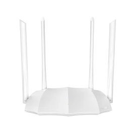 Маршрутизатор/ Tenda WiFi Router AC5 (WLAN 867 Mbps, Dual-band 2.4GHz+5.1GHz, 802.11ac+3xLAN RG45 10/1000+1xWAN GBL) 4x 5dBi ext Antenna