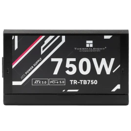 Блок питания 750W/ Power Supply Thermalright, 750W 80+ Bronze (ATX, 3.0, PCIe 5.0, Full modular, 1x24(20+4)pin, 2xCPU 8(4+4)pin, 4xPCIe*2 8(6+2)pin, 3xSATA3, 1x12+4pin (12VHPWR PCIe 5.0 12+4pin 600mm), 3xMOLEX4pin, Active, 120x120mm, 150x140x86mm, APFC, b