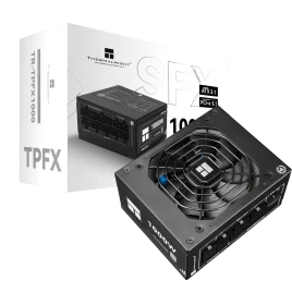 Блок питания 1000W/ Power Supply Thermalright, 1000W 80+ Platinum (SFX, 3.1, PCIe 5.1, Full modular, 1x24(20+4)pin, 1xCPU 8(4+4)pin, 2xPCIe*2 8(6+2)pin, 1x12V-2x6, 6xSATA3, 3xMOLEX4pin, Active, 92x92mm, 100x125x64mm, APFC, OPP, OVP, OTP, OCP, SCP, UVP, bl