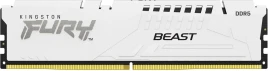 Память оперативная/ Kingston 16GB 5600MT/s DDR5 CL36 DIMM FURY Beast White EXPO