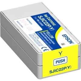 Картридж/ Epson SJIC22P(Y): INK CARTRIDGE FOR TM-C3500