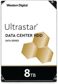 Жесткий диск/ HDD WD SATA Server 8Tb Ultrastar 7200 6Gb/s 256MB  1 yea