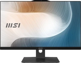 Моноблок/ MSI Modern AM272P 1M-683XRU   27"(1920x1080 IPS)/Intel Core 3 100U(1.2Ghz)/8192Mb/512PCISSDGb/noDVD/Int:Intel® Graphics/Cam/BT/WiFi/war 1y/7.5kg/Black/noOS + Wireless KB+M