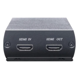 Комплект/ SC&T HE03 Комплект (передатчик + приёмник) для передачи HDMI по одному кабелю витой пары на расстояние до 150м(CAT5e) (до 160м(CAT6).