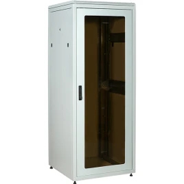 ITK LINEA N 47U 800х800мм стекл. пер. дв. задн. металл. сер.