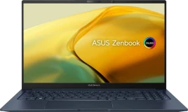 Ноутбук/ ASUS UM3504DA-MA432 15.6"(2880x1620 OLED)/AMD Ryzen 5 7535U(2.9Ghz)/16384Mb/512PCISSDGb/noDVD/Int:AMD Radeon/Cam/BT/WiFi/67WHr/war 1y/1.4kg/Ponder Blue/DOS + алюм корп; +чехол; +USB-RJ45 кабель