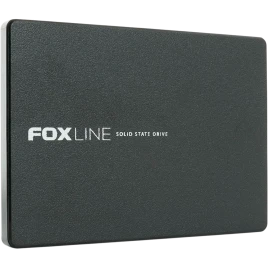 Твердотельный накопитель/ Foxline SSD X5ST, 240GB, 2.5" 7mm, SATA3, 3D TLC, R/W 500/450MB/s, IOPs 60 000/70 000, TBW 300, DWPD 1 (2 года)
