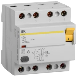 УЗО ВД1-63 4Р 40А 300мА IEK