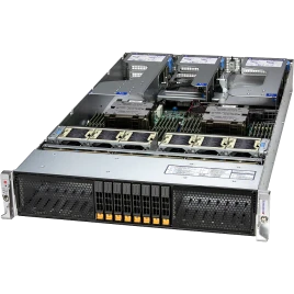 Платформа для сервера/ Supermicro Server AS-2126HS-TN 2U (2x AMD EPYC 9004/9005 / 24x DDR5 RDIMM / 16x Hs 2.5" NVMe/SATA*/SAS*/ 6x PCIe 5.0 / no LAN / 2x 1600W Power) (16 NVME config)