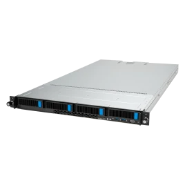 Серверная платформа/ ASUS RS501A-E12-RS4, 1U, 1x  SP5 (LGA 6096) 400W, 24x DIMM DDR5 6400/4800, 4x 3.5'' SATA/SAS, 2x M.2 SATA/NVME x4 22110, 3x PCIe x16+ 1x OCP3.0 x16, 1x 2-port 1GbE Intel I350 LAN, up to 2 single-slot GPU cards, 1+1 1600W