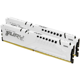 Память оперативная/ Kingston 32GB 5600MT/s DDR5 CL40 DIMM (Kit of 2) FURY Beast White XMP
