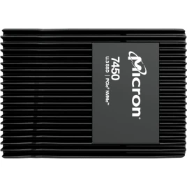 Серверные твердотельные накопители/ Micron SSD 7450 MAX, 1600GB, U.3(2.5" 15mm), NVMe, PCIe 4.0 x4, 3D TLC, R/W 6800/2700MB/s, IOPs 800 000/250 000, TBW 8700, DWPD 3 (12 мес.)