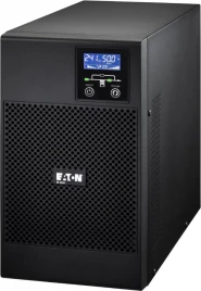 Тихий онлайн-ИБП Eaton 9E 3000i — 3000 ВА / 2400 Вт, <37 дБ, 7 розеток, внешние батареи