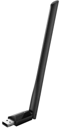 Адаптер Wi-Fi/ AC600 Wireless Dual Band USB Adapter, 802.11ac/a/b/g/n, USB 2.0 interface, external antenna
