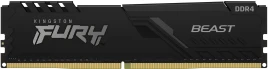 Память оперативная/ Kingston 16GB 3200MT/s DDR4 CL16 DIMM FURY Beast Black