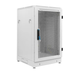 Шкаф телекоммуникационный напольный 18U (600 ? 600) дверь перфорированная