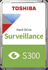 Жесткий диск/ HDD Toshiba SATA3 1Tb Surveillance S300 (CMR)  5700  64Mb 1 year warranty (replacement WD10EZRZ, ST1000DM003, ST1000VX005, ST1000VX001)