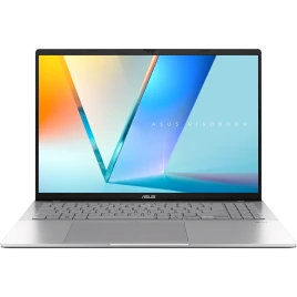 Ноутбук/ ASUS M3607KA-SH117 16"(1920x1200 OLED)/AMD Ryzen AI 5 330(2Ghz)/32768Mb/512PCISSDGb/noDVD/Int:Shared/Cam/BT/WiFi/70WHr/war 1y/1.7kg/Cool Silver/DOS