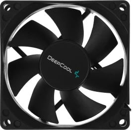 Вентилятор для корпуса Deepcool XFan 80 80х80x25 черный 4-pin (Molex) 20дБ (DP-FDC-XF80) Ret [DP-FDC-XF80]