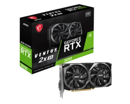 Видеокарта/ VGA MSI NVIDIA GeForce RTX 3050 VENTUS 2X XS 8G OC 8GB, GDDR6/128-bit, PCIe 4.0, 1xDVI-D, 1xHDMI 2.1, 1xDP, 2.3-slot