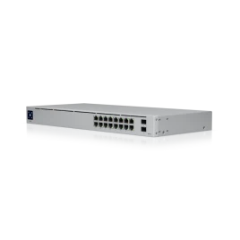 Коммутатор/ 16-port, Layer 2 PoE switch with a silent, fanless cooling system.42W total PoE availability