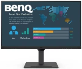 Мониторы/ Benq BL2490 23.8'', 1920x1080, IPS, 100Hz, 20M:1, 250cd, 5ms, 2*HDMI, DP, Speakers, Flicker-free;Low Blue Light, 3Y, Black