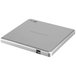 Оптический привод/ LG DVD-RW ext. Silver Slim Ret USB2.0 (3.0 compatible)