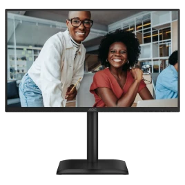 AOC 24E4U 23.8" 1920x1080, IPS, 200Hz, 80M:1, 300cd, 4 ms, HDMI 1.4, DisplayPort 1.2, 4*USB, Speakers, Height adj 150, pivot, VESA 100, 3Y, Black