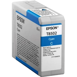 Картридж/ T850 SC-P800 Cyan T850200 UltraChrome HD ink 80ml