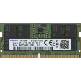 Память оперативная/ Samsung DDR5 SODIMM 16GB 5600 1Rx8, 1.1V