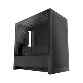 Корпус без блока питания/ Case NZXT H3 Flow (2025), Midi-Tower, TG, 1x120mm, 1xUSB-A 3.2 + 1xUSB-C 3.2, mATX, mITX Black