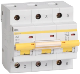 KARAT Авт. выкл. ВА47-100 3P D 40А 10кА IEK