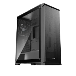 Корпус без блока питания/ Case Raijintek ARCADIA 41, Midi-Tower, TG, 1x120mm, 2xUSB-A 3.0 + 1xUSB-C, ATX, mATX, mITX Black