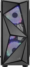Корпус Aerocool Glider Cosmo-G-BK-v1 черный ATX 2x120mm 2xUSB2.0 1xUSB3.0 audio [COSMO-G-BK-V1]