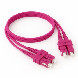 Патч-корд ADVANT ADVOM4-PCD02-SCSC-UU-LM, Duplex, тип волокна: OM4. Разъемы: SC/UPC-SC/UPC. Длина: 2, оболочка: LSZH, диаметр кабеля: 3.0