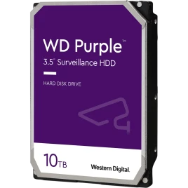 Жесткий диск/ HDD WD SATA3 10Tb Purple DV&NVR 7200 256Mb 1 year warranty