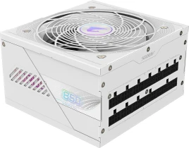 Блок питания Gigabyte ATX 850W GP-AE850PM PG5 ICE Gen.5 80+ platinum (20+4pin) APFC 120mm fan 8xSATA Cab Manag RTL [GP-AE850PM PG5 ICE]