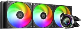 Система водяного охлаждения ID-Cooling FX360 Inf ARGB Soc-AM5/AM4/1200/1700/1851 черный 4-pin 27.2dB Al+Cu 350W Ret [FX360 INF]