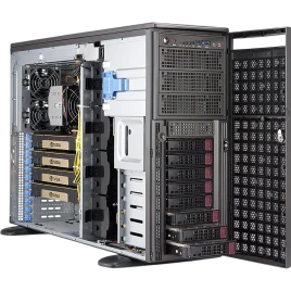 Серверный корпус/ Server Case Supermicro SC747BTS-R2K20BP 4U/Tower SuperChassis 8x 3.5"/2.5" SAS/SATA3 Hot-Swap, E-ATX 13.68x13, 1+1 R2200W