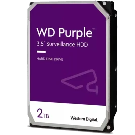 Жесткий диск/ HDD WD SATA3 2TB Purple Video 5400 RPM 64Mb 1 year warranty