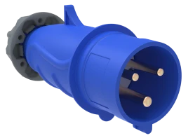 Вилка переносная ССИ-013 16А-6ч/200-250В 2Р+РЕ IP44 MAGNUM ИЭК